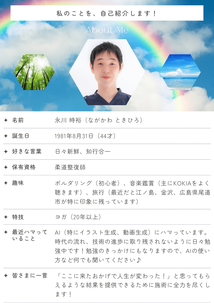 院長の自己紹介
